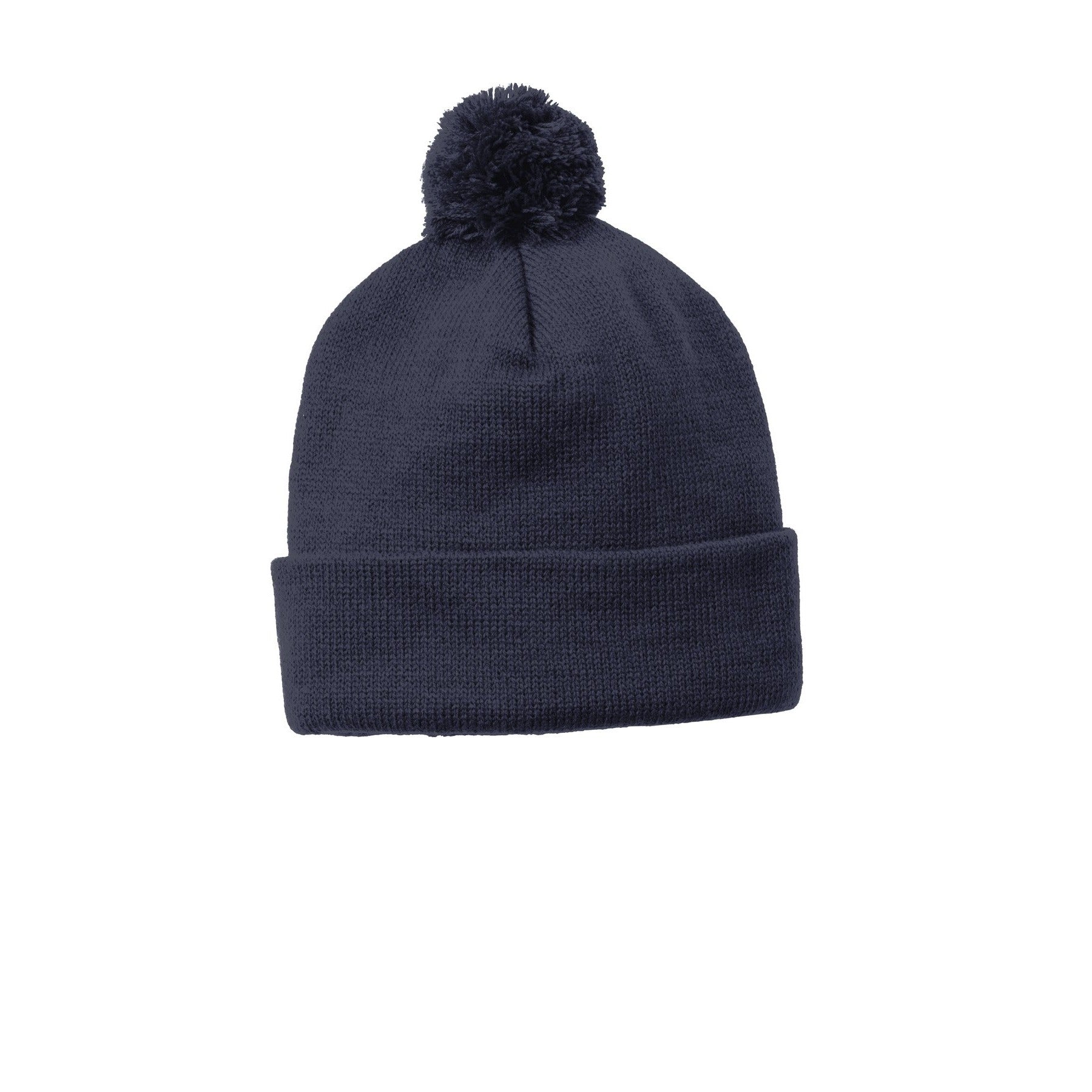Sport-Tek-Sport-Tek ® Solid Pom Pom Beanie. STC37-MedTech-4